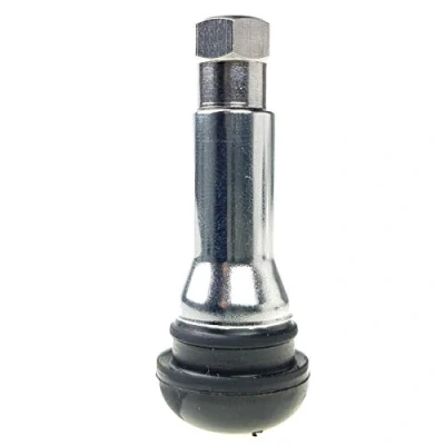 Abbildung von Stix Chrom Gummiventile TR414 AC Reifenventile Ventil Autoventile 1 Stück