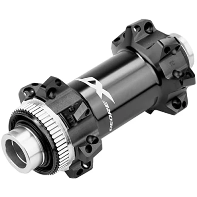 Abbildung von Shimano Unisex Erwachsene Deore XT Vorderradnabe, Schwarz, 28 Loch