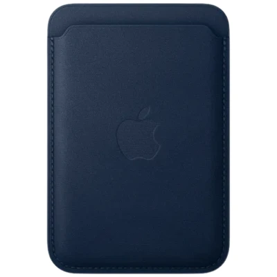 Abbildung von Apple iPhone Feingewebe Wallet mit MagSafe Tiefblau ​​​​​​​