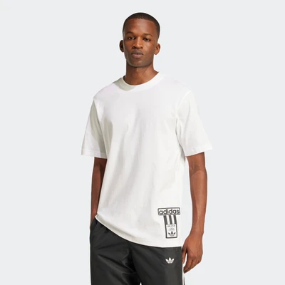 Abbildung von adidas Originals Adibreak TEE Tshirt print, Herren, Größe: Large, White