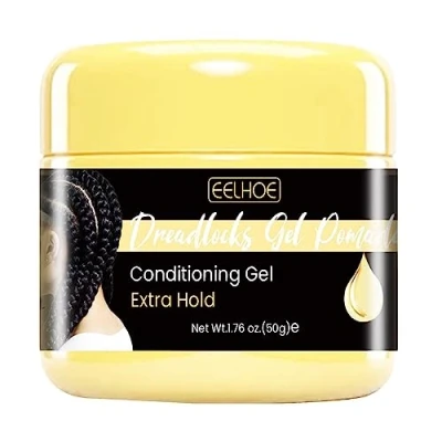 Abbildung von Ampro Shine &#039;N Jam Conditioning Gel, Extra Hold, Strong Hold Hair Pomade, Wax Like Flake 50g