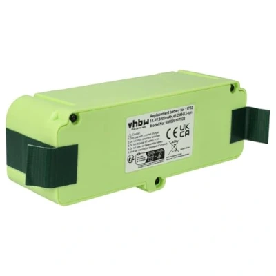 Abbildung von vhbw 1x Akku kompatibel mit iRobot Roomba 900, 980, 960, 886, 966 Home Cleaner Heimroboter (3000 mAh, 14,4 V, Li Ion)