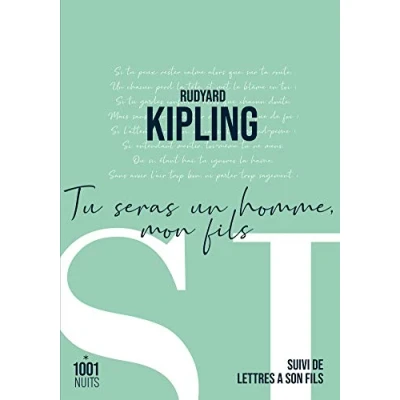 Abbildung von Tu seras un homme, mon fils, suivi de Lettres à son fils