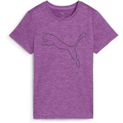 Abbildung von Puma Essential LOGO TEE Sport Tshirt, Damen, Größe: Small, Wild berry heather