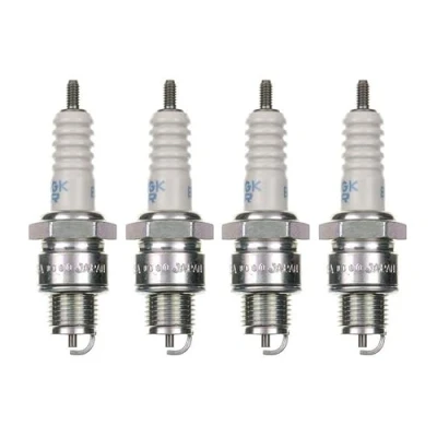 Abbildung von 4x Zündkerze BR6HSA Zündkerzen Set 4 Stück für Motorrad/Roller/Scooter kompatibel BR6HSA, W20FR L, P RL5SC