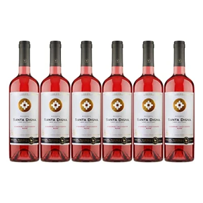 Abbildung von Santa Digna Cabernet Sauvignon Rosé Reserva, Miguel Torres, Chile, Jahrgang 2023 (6 x 0,75 l)