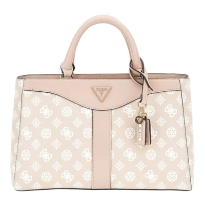 Abbildung von Guess Dorys Luxury Satchel Umhängetasche, Damen, Größe: One Size, Sand