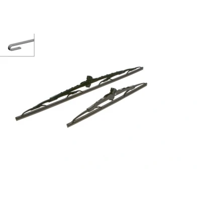 Abbildung von Scheibenwischer BOSCH 3 397 010 298, Twin Länge 575+380mm, Vorne, 2 Stück
