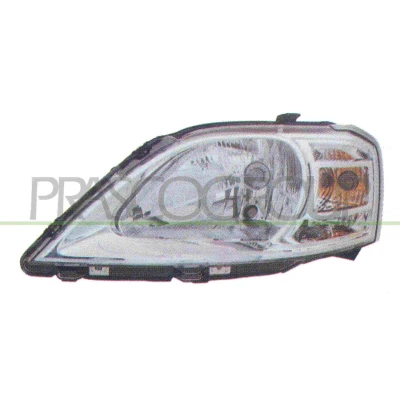 Abbildung von PRASCO DA3224803 Scheinwerfer rechts H4 mit Blinklicht für Rechtsverkehr ohne Stellmotor LWR DACIA: Logan I Express