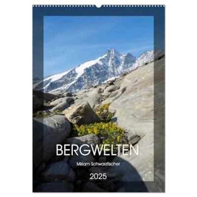 Abbildung von Bergwelten Wandkalender (Wandkalender 2025 DIN A2 hoch), CALVENDO Monatskalender