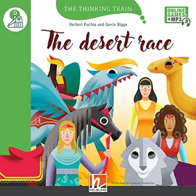 Abbildung von The Thinking Train, Level d / desert race, mit Online Code: