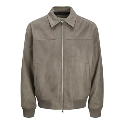 Abbildung von JACK&amp;JONES Herren JPRCCRAY Faux Suede Bomber Bomberjacke, Falcon, XS