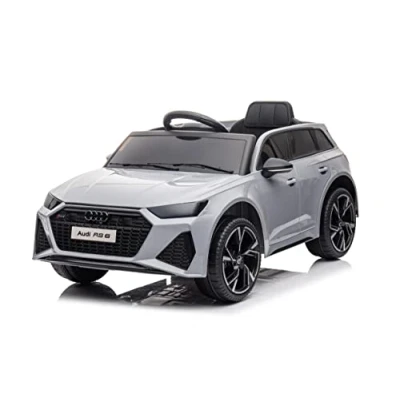 Abbildung von Audi RS6 Kinder elektroauto Grau