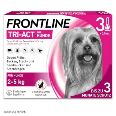 Abbildung von FRONTLINE TRI ACT Hund XS 2 5 kg 3 St