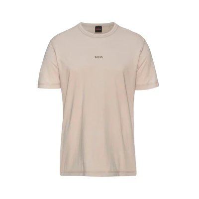 Abbildung von BOSS Tshirt basic, Herren, Größe: Large, Beige