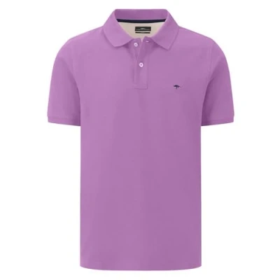 Abbildung von Fynch Hatton Poloshirt, Herren, Größe: Medium, Flieder