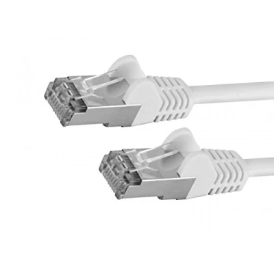 Abbildung von Goobay 93497 CAT 5e Patchkabel, F/UTP, Weiß CCA Kupfergemisch
