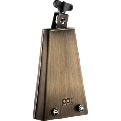 Abbildung von Meinl Percussion Mike Johnston Cowbell Großes Aufschlagidiophon Länge 7,75 Zoll Montierbar Groove Bell Stahl, Vintage Finish (MJ GB)