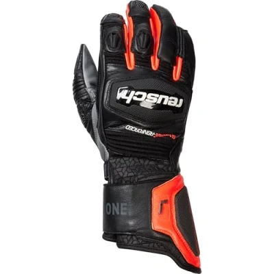 Abbildung von Reusch Michelangelo Comp Lederhandschuh lang schwarz 8,5 Herren