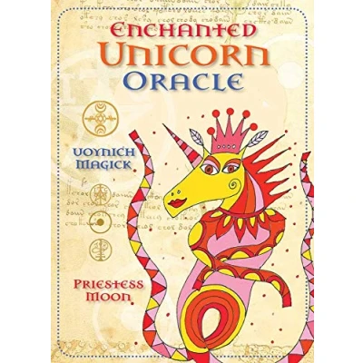Abbildung von Enchanted Unicorn Oracle: Voynich Magick (Rockpool Oracle Cards)