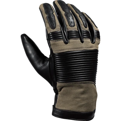 Abbildung von John Doe Durango XTM Motorrad Handschuh Leder und Baumwolle Schwarz Camel XXL
