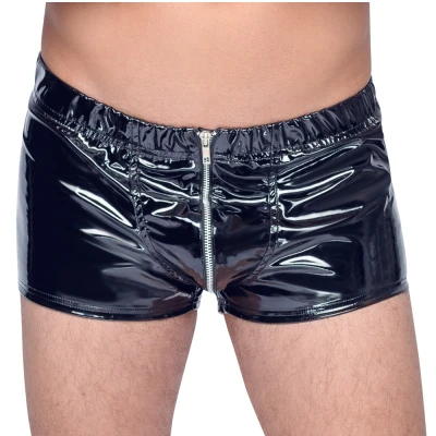Abbildung von Pants aus Lack mit Front Reißverschluss