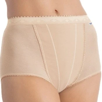 Abbildung von Sloggi Damen Control Maxi 2p Slip, Skin, 42 EU