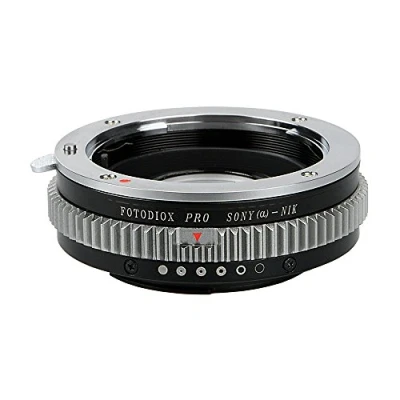 Abbildung von Fotodiox Pro Lens Mount Adapter Compatible with Sony A and Minolta AF Lenses on Nikon F Cameras