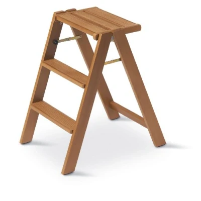 Abbildung von OSIMO Hocker, Holz 3 Stufen abschließbar Kirsche Arredamenti Italia