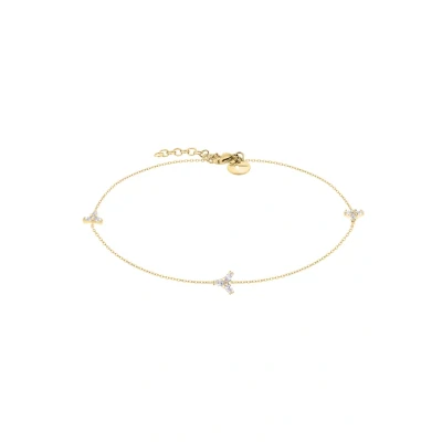 Abbildung von Tamaris Fußkettchen goldcoloured, Damen, Größe: One Size, Gold coloured