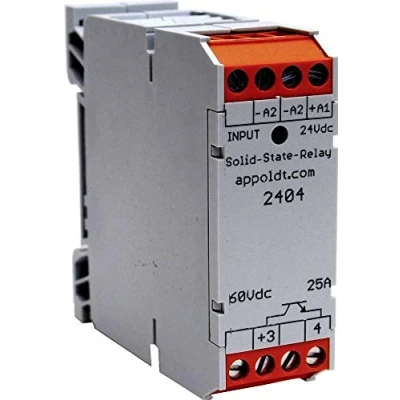 Abbildung von APPOLDT Halbleiterrelais, 2404, 25 A, Kontaktspannung (max.): 60 V/DC, 1 Stück