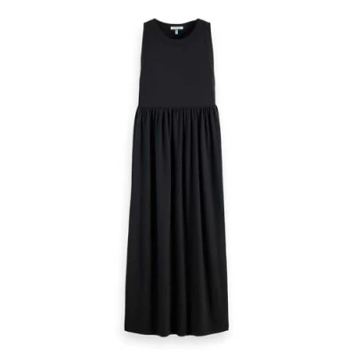 Abbildung von Scotch &amp; Soda TANK MIDI Dress Jerseykleid, Damen, Größe: Medium, Black