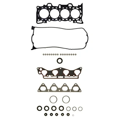 Abbildung von AJUSA 52166100 Dichtungssatz, Zylinderkopf mit Zylinderkopfdichtung, Ventilschaftabdichtung MULTILAYER STEEL HONDA: CIVIC 6 Hatchback