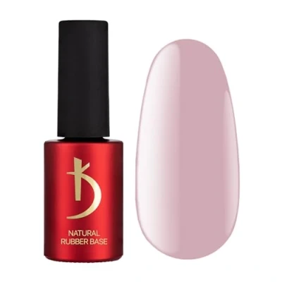 Abbildung von K Professional Natural Rubber Base Gel Pink Coat UV LED 15ml Unterlack Nagellack Rosa Nackt Farben Nägel Lang Anhaltende