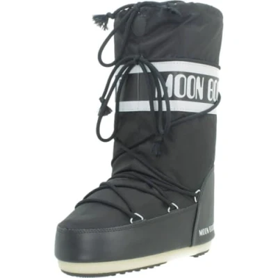 Abbildung von Moon Boot ICON Unisex Snowboot/Winterstiefel für Kinder, Größe: 31 34, Black Schuhe