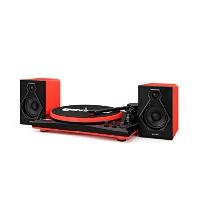 Abbildung von Gemini TT 900 RED Plattenspieler mit Soundsystem Bluetooth Komplettsystem