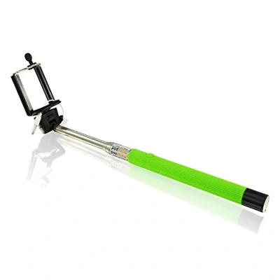 Abbildung von AABCOOLING Selfie Stick 2 Grün Arm Selbstauslöser Stange Teleskop Monopod für Phone