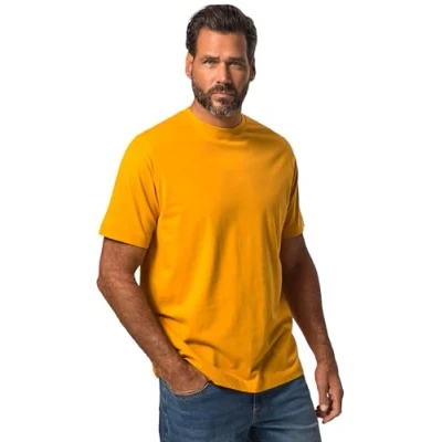 Abbildung von JP1880 Tshirt basic, Herren, Größe: 8XL, Curry