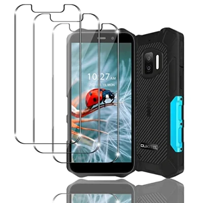 Abbildung von Ydiciv 3 Stück Schutzfolie für OUKITEL WP12 Panzer Schutz Glas, [9H Härte Glas], [HD Klar Schutzglas], [No Bubble],