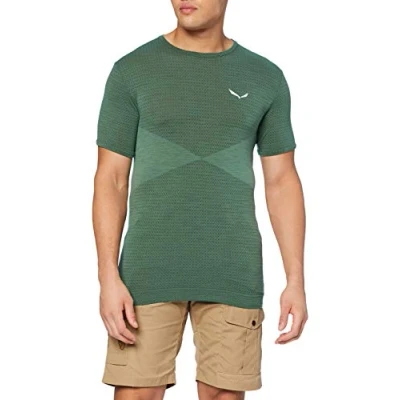 Abbildung von SALEWA Herren Blusen und T Shirts M Zebru Responsive S/Tee, Duck Green, 54/2X, 00 0000027959