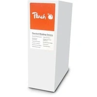 Abbildung von Peach PBT406 02 Thermobindemappe, A4, 15 Blätter, 80 g/m², 100 Stück, weiß