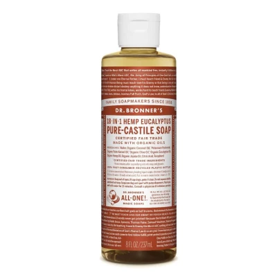 Abbildung von Dr. Bronner&#039;s Gel Eucalyptus 18 in 1 Pure Castile Soap