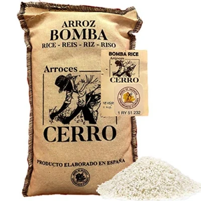 Abbildung von 1 kg. Bomba Paella Reis D. O. Valencia Arroz Paellareis, der weiße aus Spanien