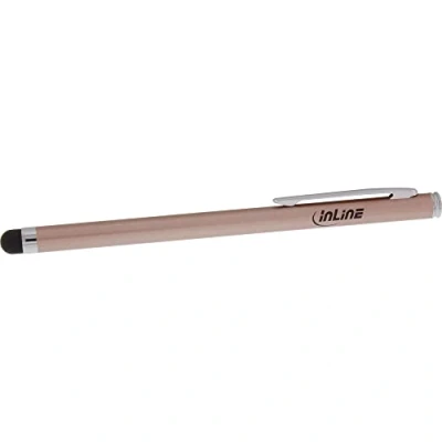 Abbildung von Inline Eingabestift InLine® Stylus, Stift für Touchscreens von Smartphone und Tablet, rose