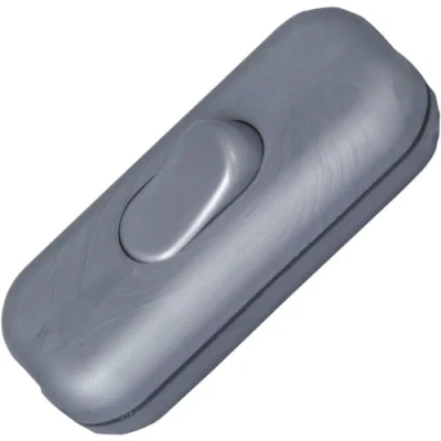 Abbildung von Kopp Schnurzwischenschalter, 1 polig, 250 V, 6 A, silber, 191320086