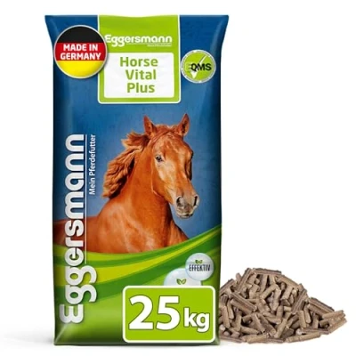 Abbildung von Eggersmann Mein Pferdefutter Horse Vital Plus 25 kg Mineralfutter für Pferde Aller Art Vitaminreiches Zur optimalen Rundumversorgung Ergänzung des Grundfutters