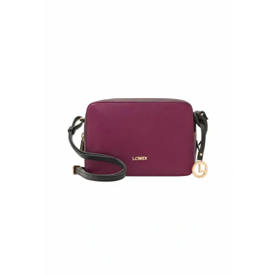 Abbildung von L.CREDI NORA Umhängetasche, Damen, Größe: One Size, Plum
