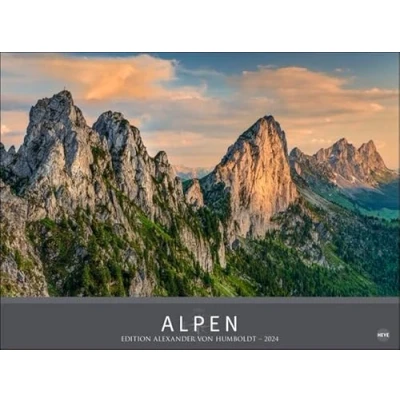 Abbildung von Alpen Kalender 2024: Alexander von Humboldt Reihe. Hochwertiger Foto Wandkalender mit atemberaubenden Landschafts Fotos. XXL. Querformat. (Edition Kalender)