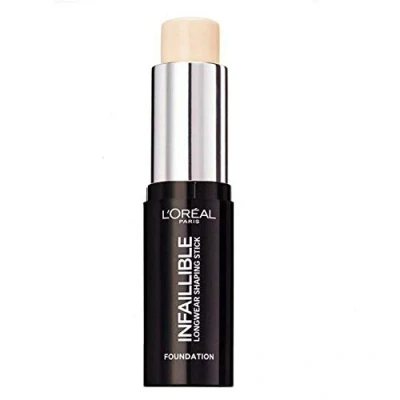Abbildung von 2 x L&#039;Oreal Infaillible Longwear Shaping Stick Foundation 9g 80 Porcelain