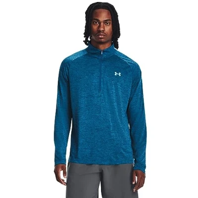 Abbildung von Under Armour TECH ZIP Langarmshirt Varsity blue, Herren, Größe: Medium, blue